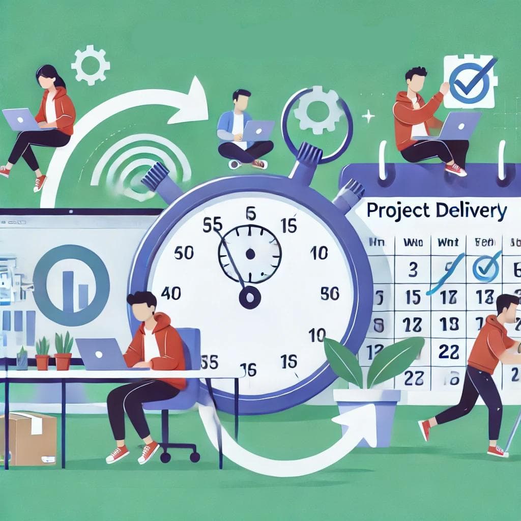 Fast Turnaround Illustration